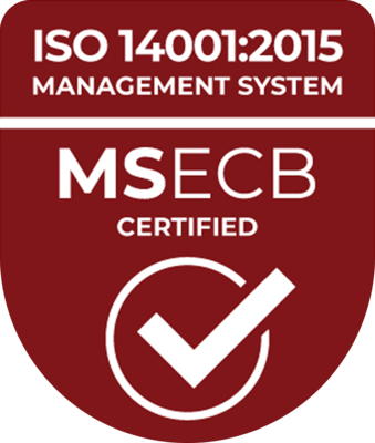 ISO 14001 MSECB Certified